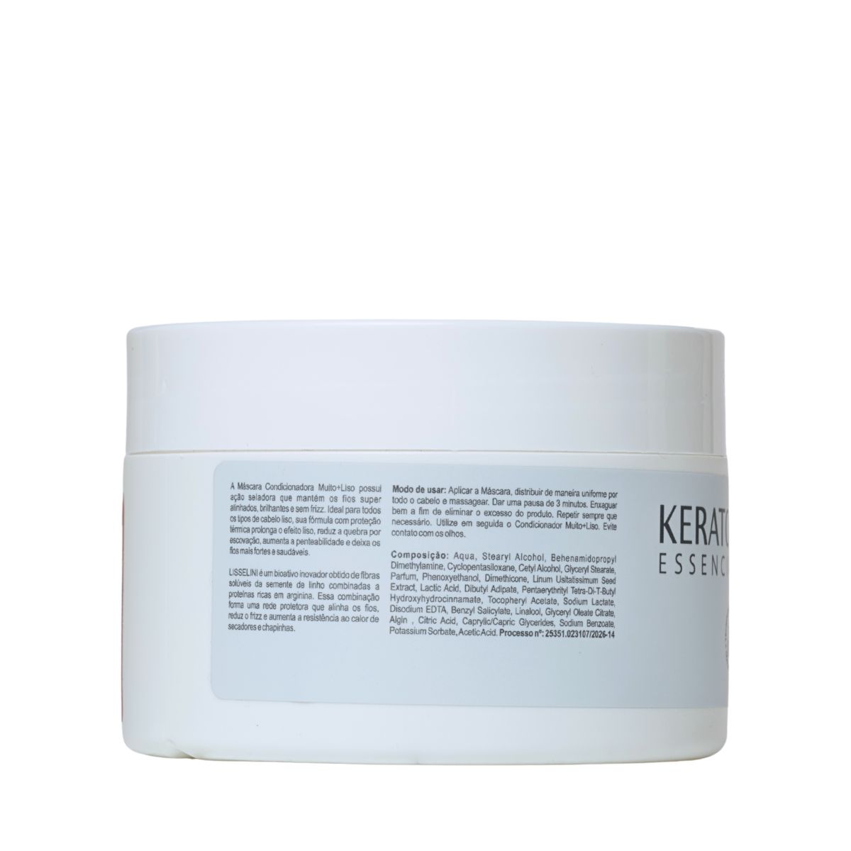 MÁSCARA MUITO + LISO KERATON KERT 300G