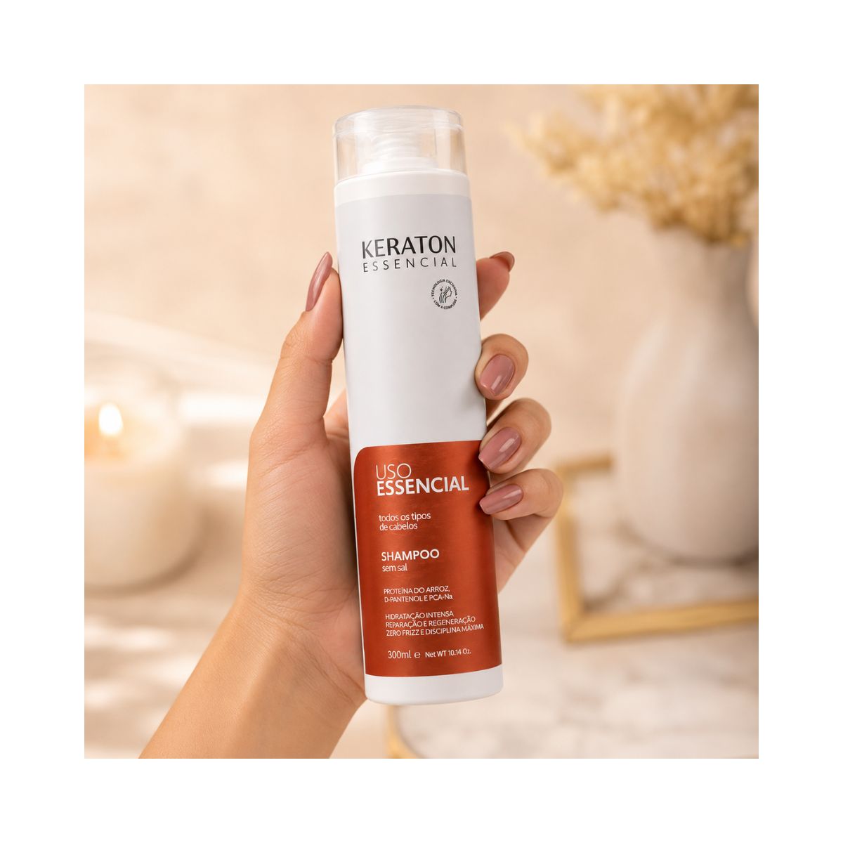 SHAMPOO USO ESSENCIAL KERATON KERT 300ML