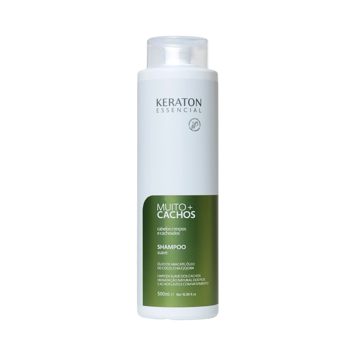 SHAMPOO MUITO + CACHOS KERATON KERT 500ML