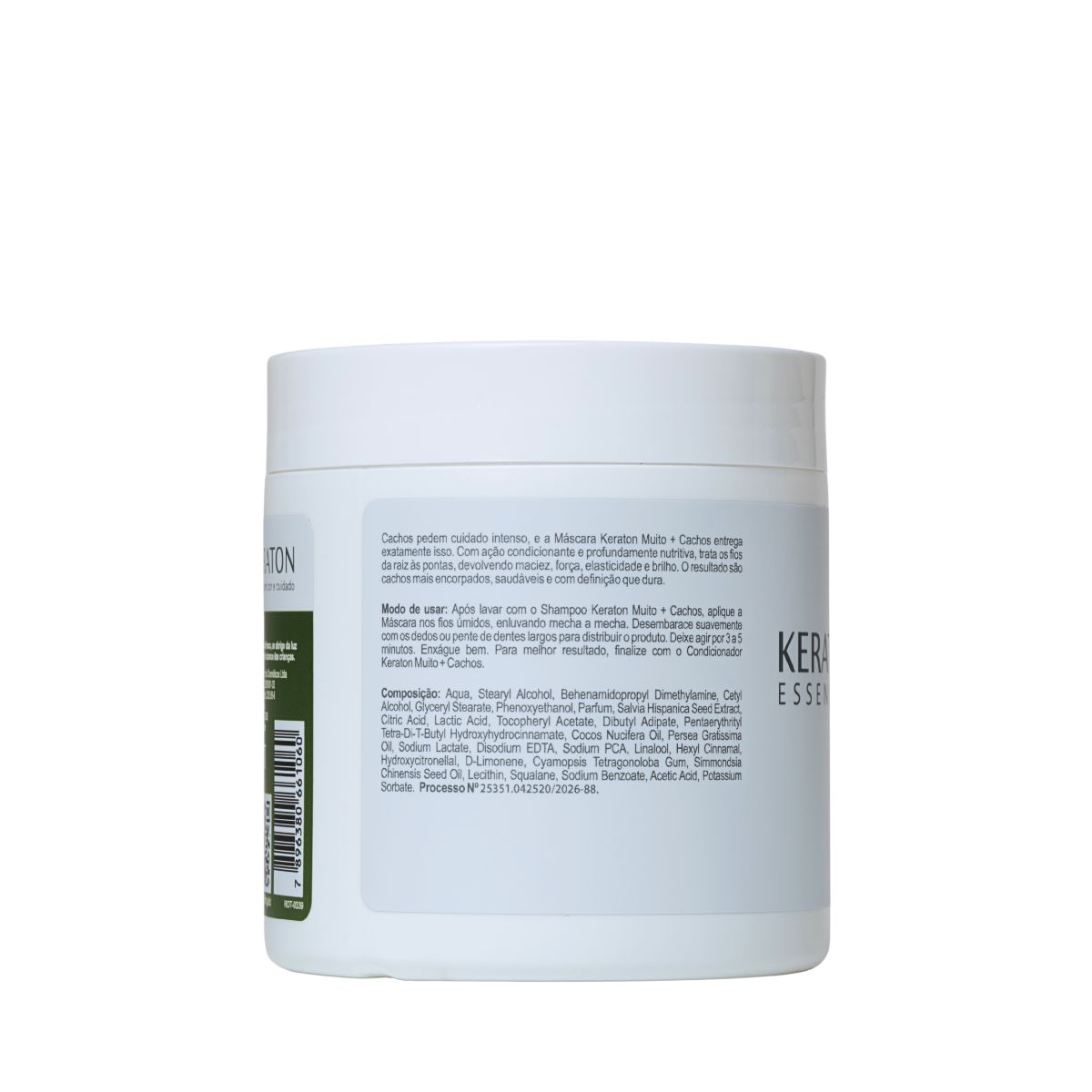 MÁSCARA MUITO + CACHOS KERATON KERT 500G