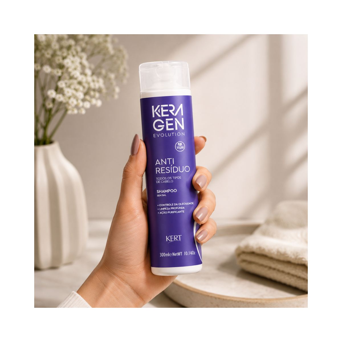 SHAMPOO ANTI RESIDUO KERAGEN KERT 300ML
