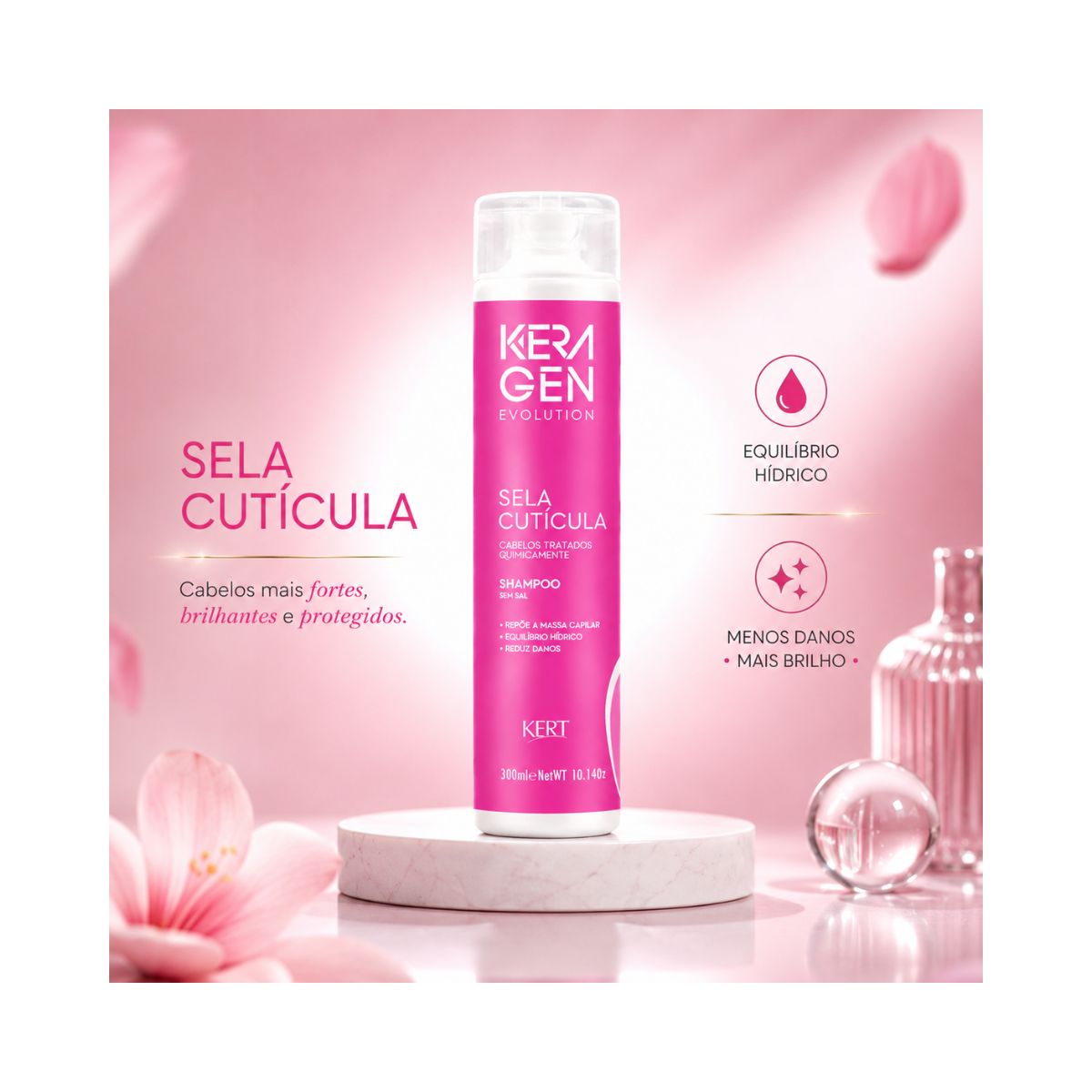 SHMPOO SELA CUTICULA KERAGEN KERT 300ML