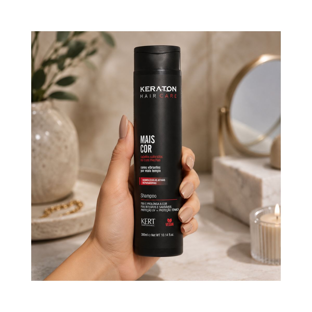SHAMPOO MAIS COR KERATON KERT 300ML