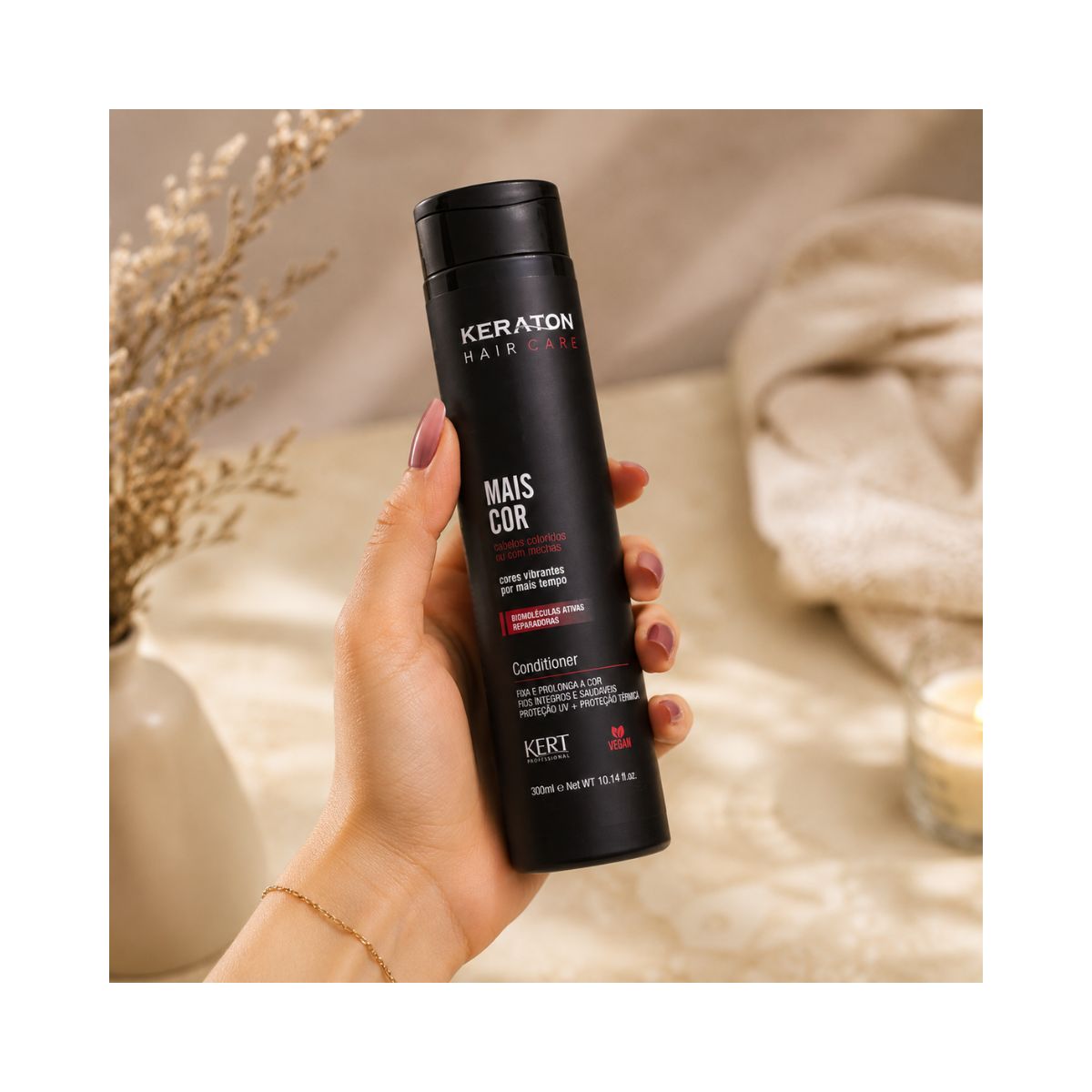 CONDICIONADOR MAIS COR KERATON KERT 300ML