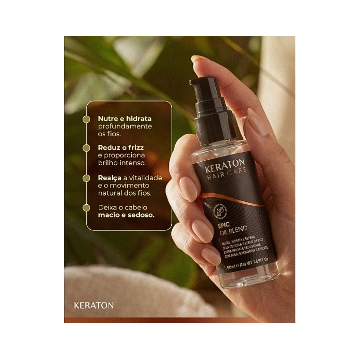 OIL BLEND EPIC KERATON KERT 50ML