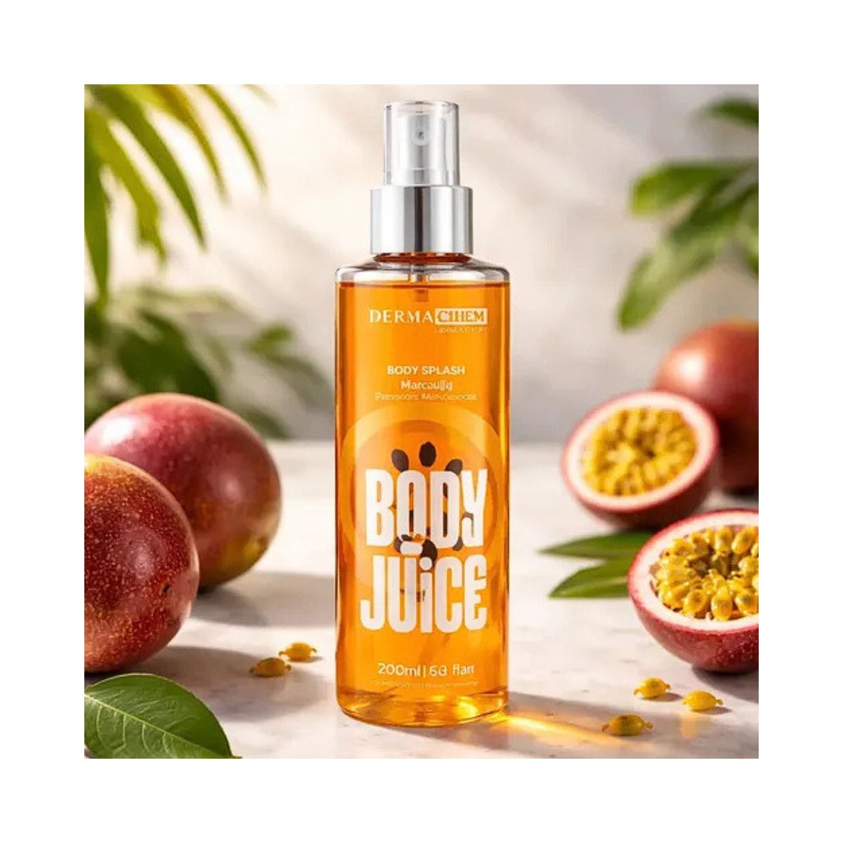 BODY SPLASH BODY JUICE MARACUJÁ DERMACHEM 200ML