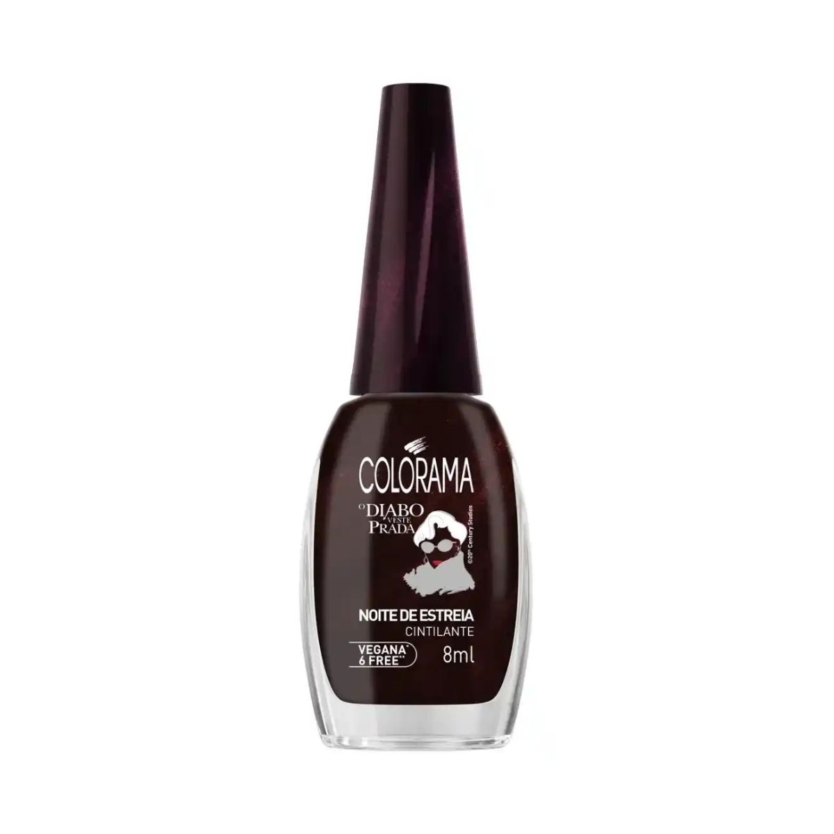 ESMALTE O DIABO VESTE PRADA NOITE DE ESTREIA COLORAMA 8ML