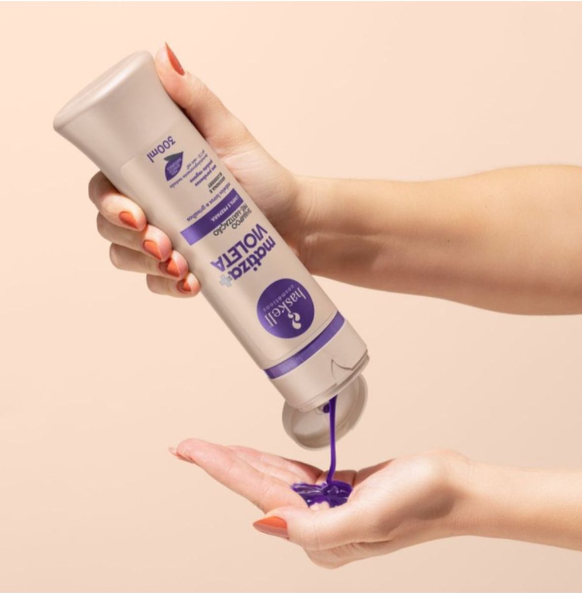 SHAMPOO MATIZA MAIS VIOLETA HASKELL 300ML COM ÓLEO BELLA FEMME 7ML