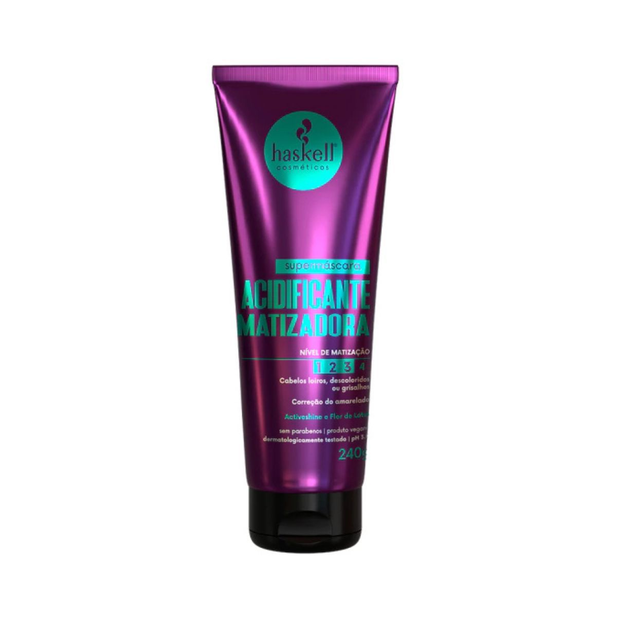 MASCARA ACIDIFICANTE MATIZADORA HASKELL 240G COM ÓLEO BELLA FEMME 7ML