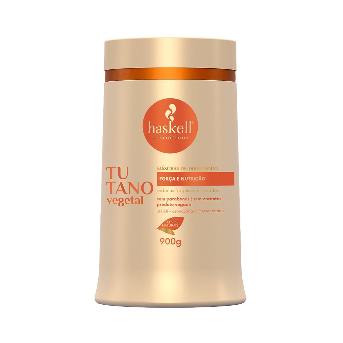 MÁSCARA TUTANO HASKELL 900GR COM ÓLEO BELLA FEMME 7ML