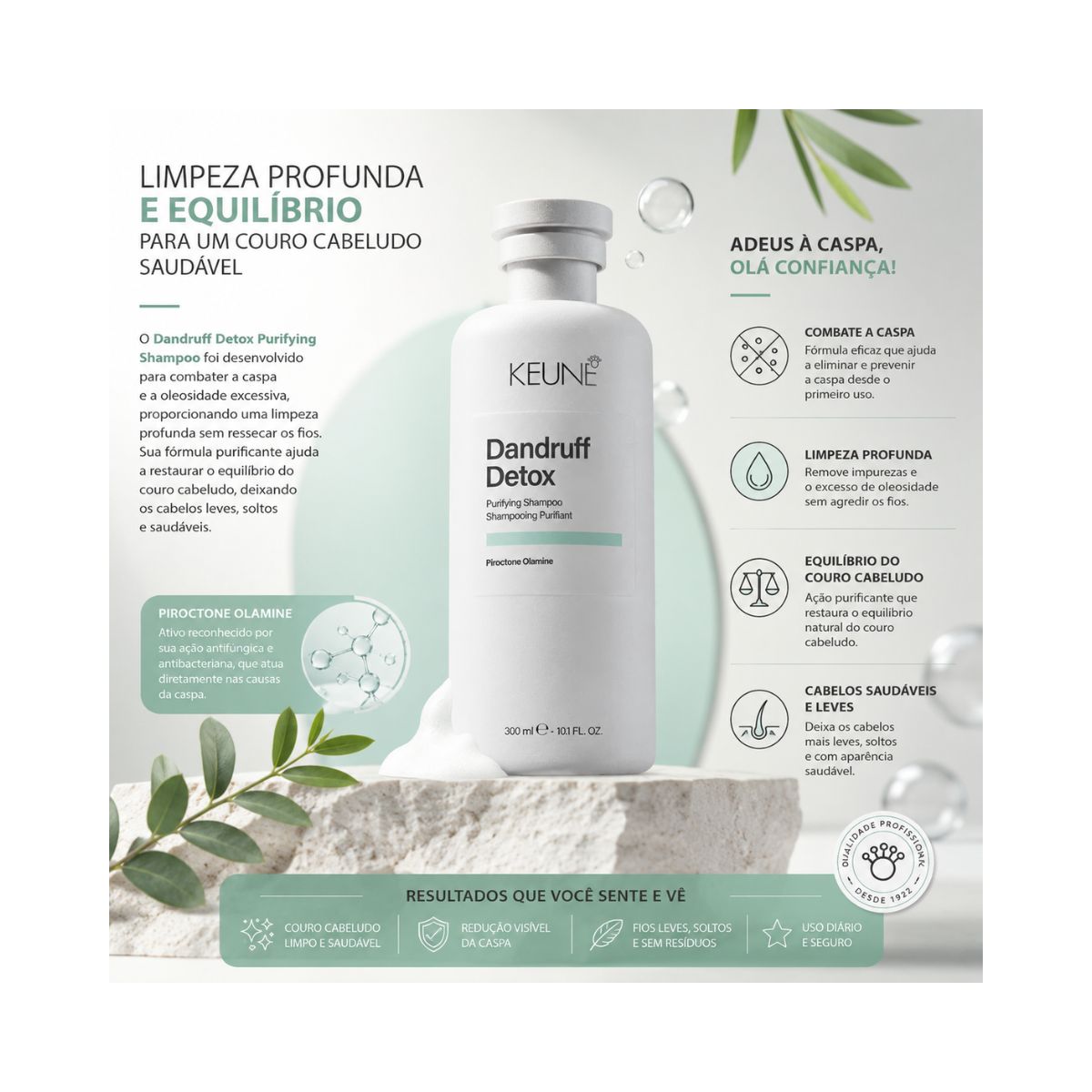SHAMPOO DANDRUFF DETOX KEUNE 300ML