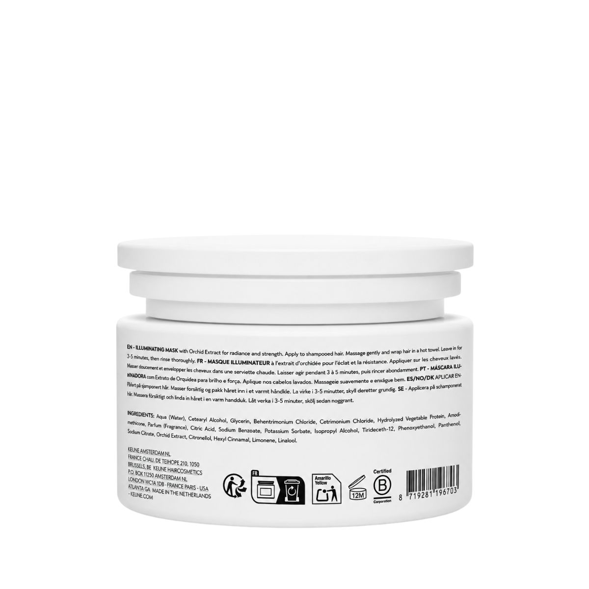 MÁSCARA RADIANT GLOSS KEUNE 250ML