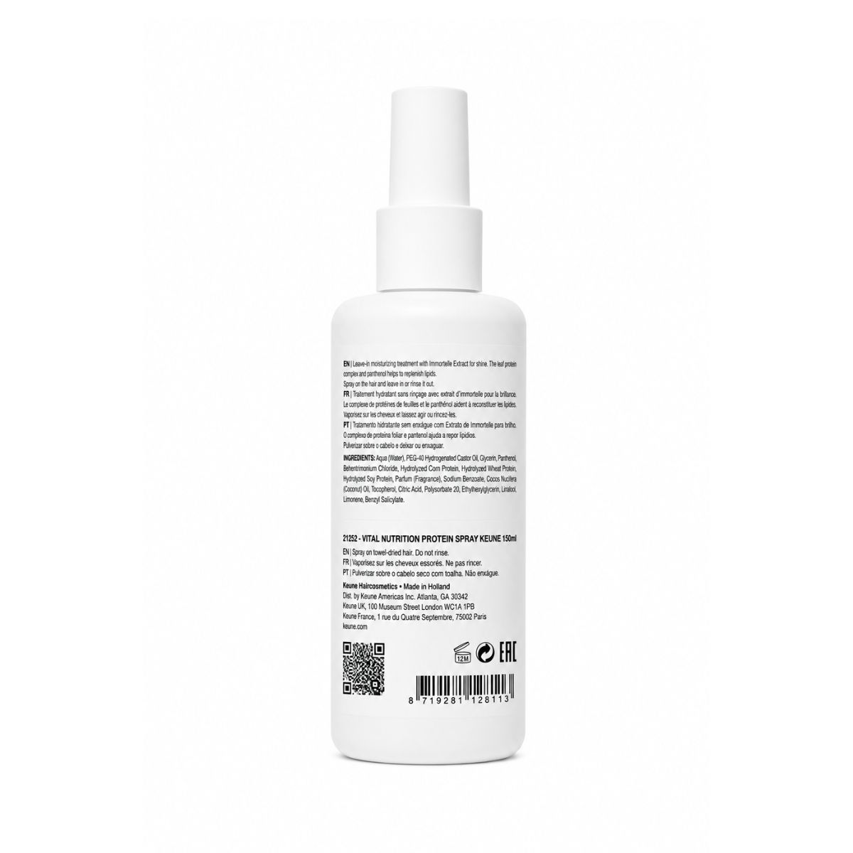 SPRAY LEAVE-IN VITAL NUTRITION KEUNE 150ML