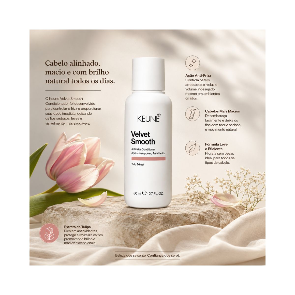 CONDICIONADOR VELVET SMOOTH KEUNE 80ML
