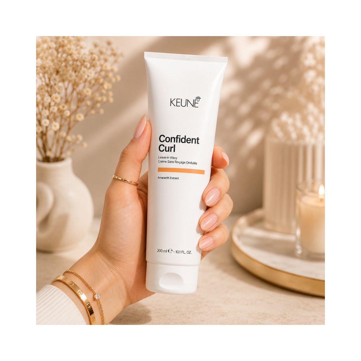 LEAVE-IN CONFIDENT CURL WAVY KEUNE 300ML