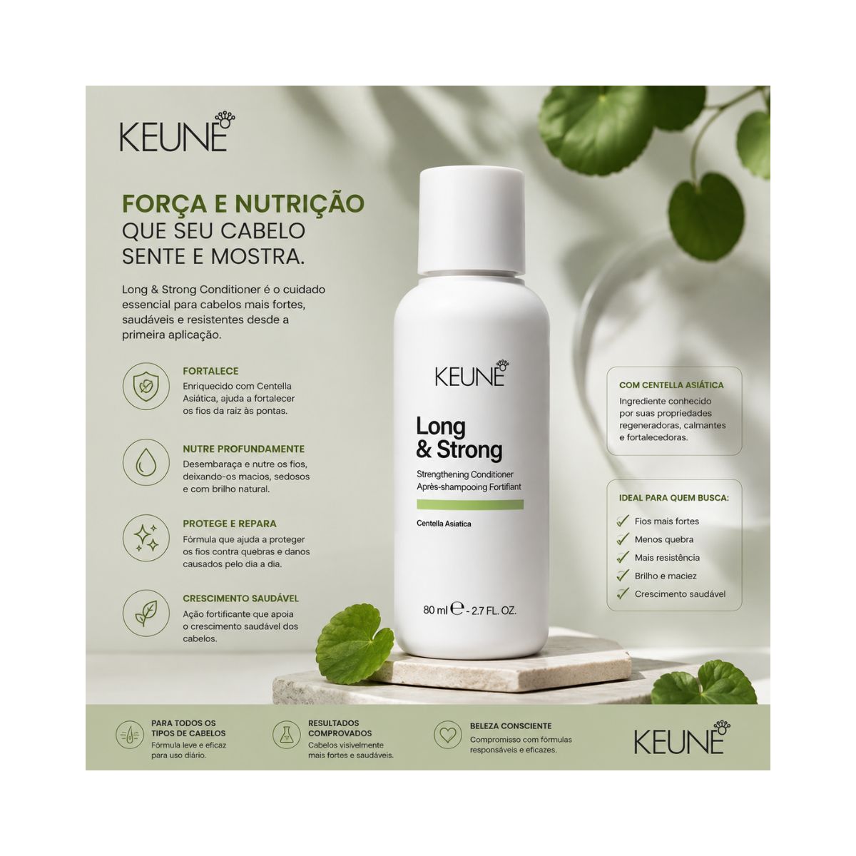 CONDICIONADOR LONG & STRONG KEUNE 80ML