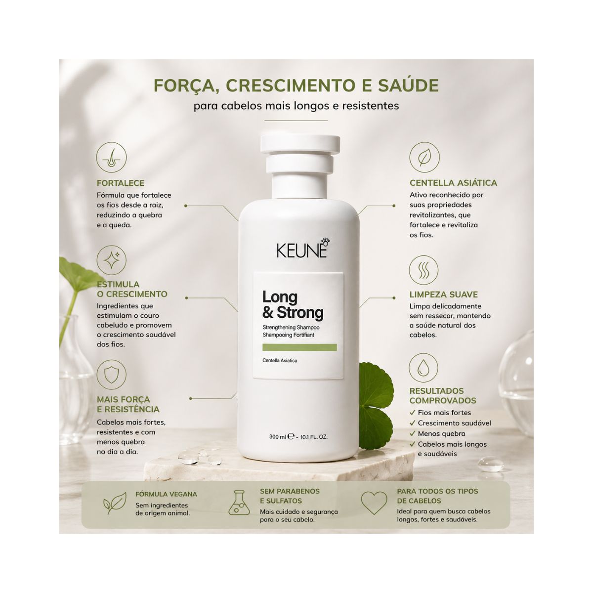 SHAMPOO LONG & STRONG KEUNE 300ML
