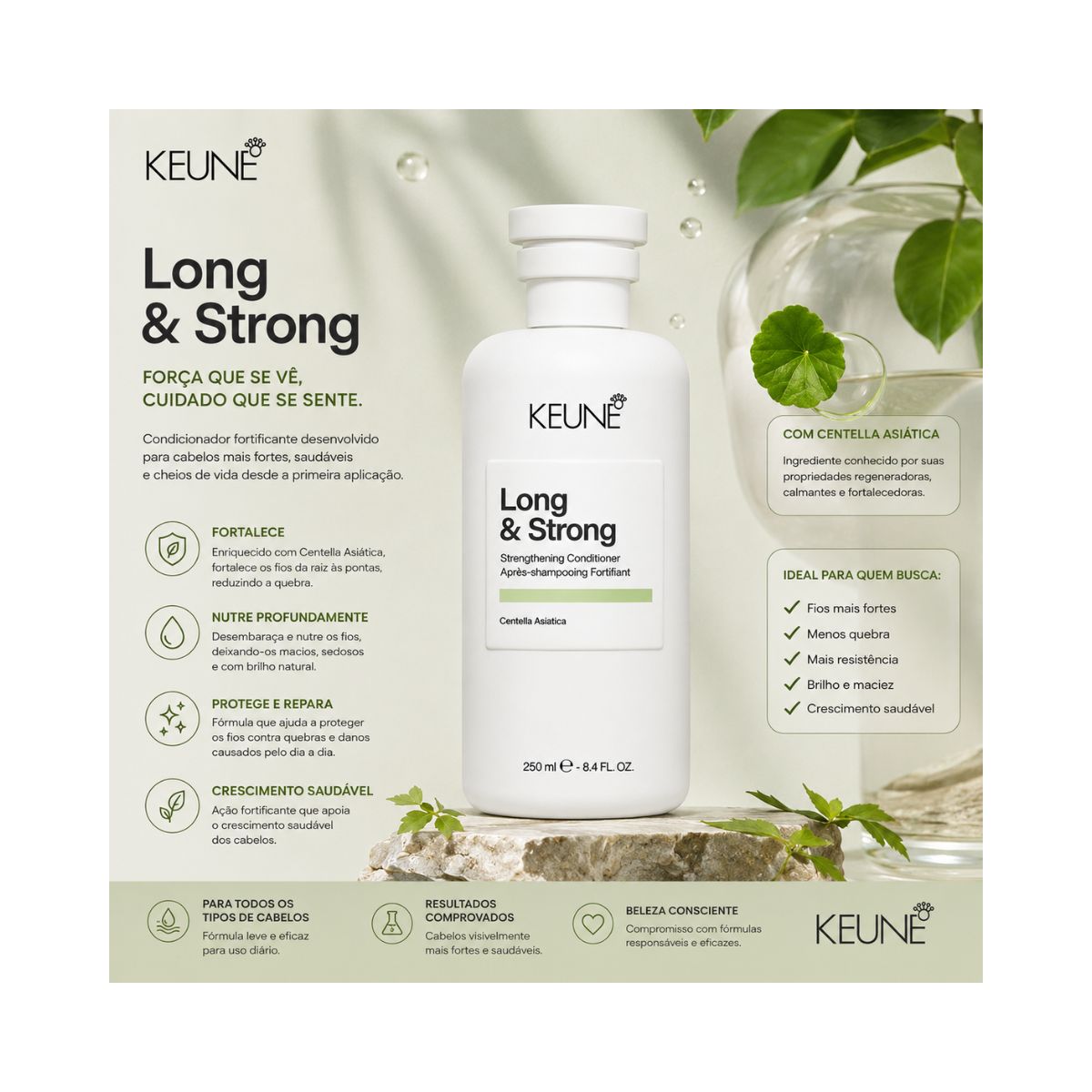 CONDICIONADOR LONG & STRONG KEUNE 250ML
