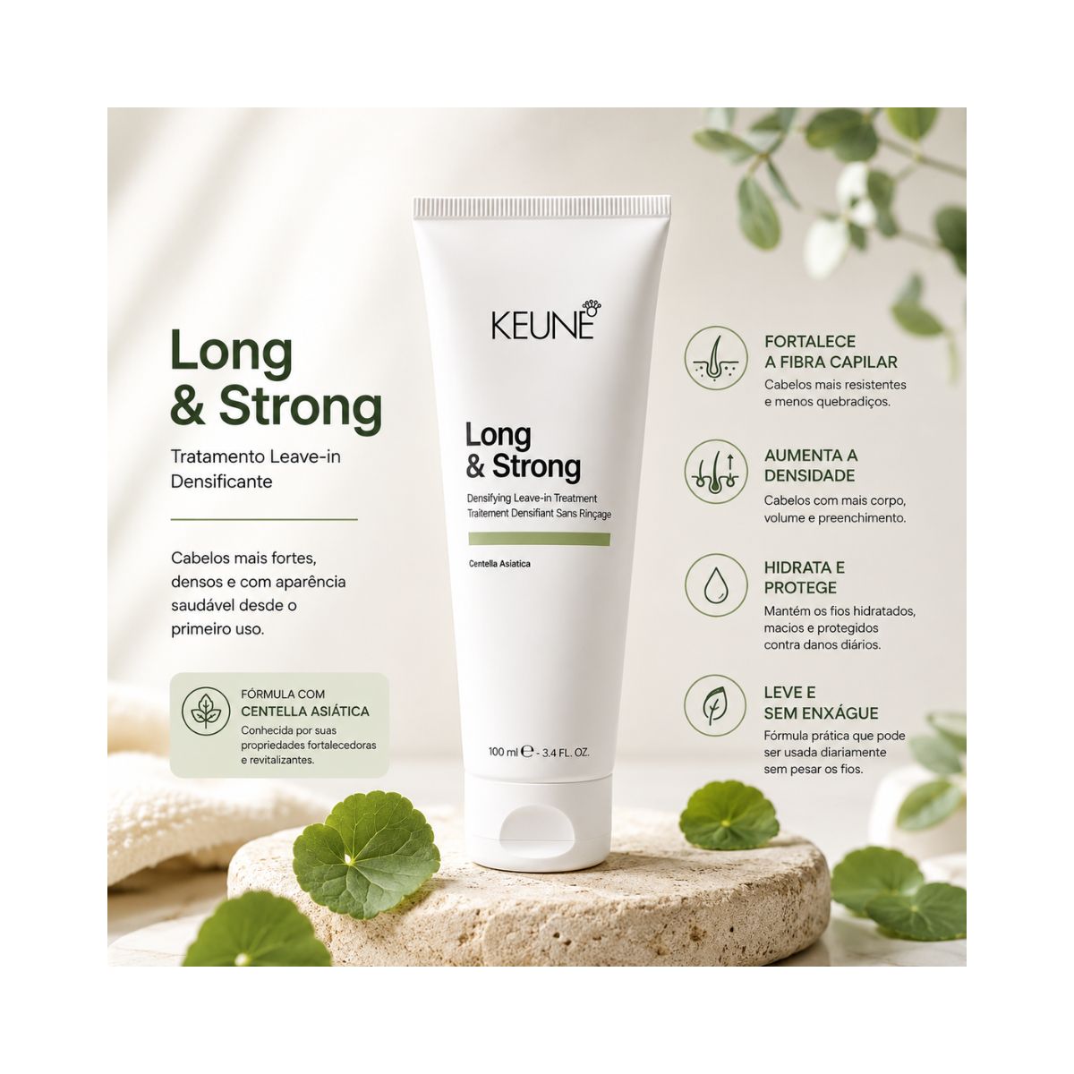 LEAVE-IN LONG & STRONG KEUNE 100ML