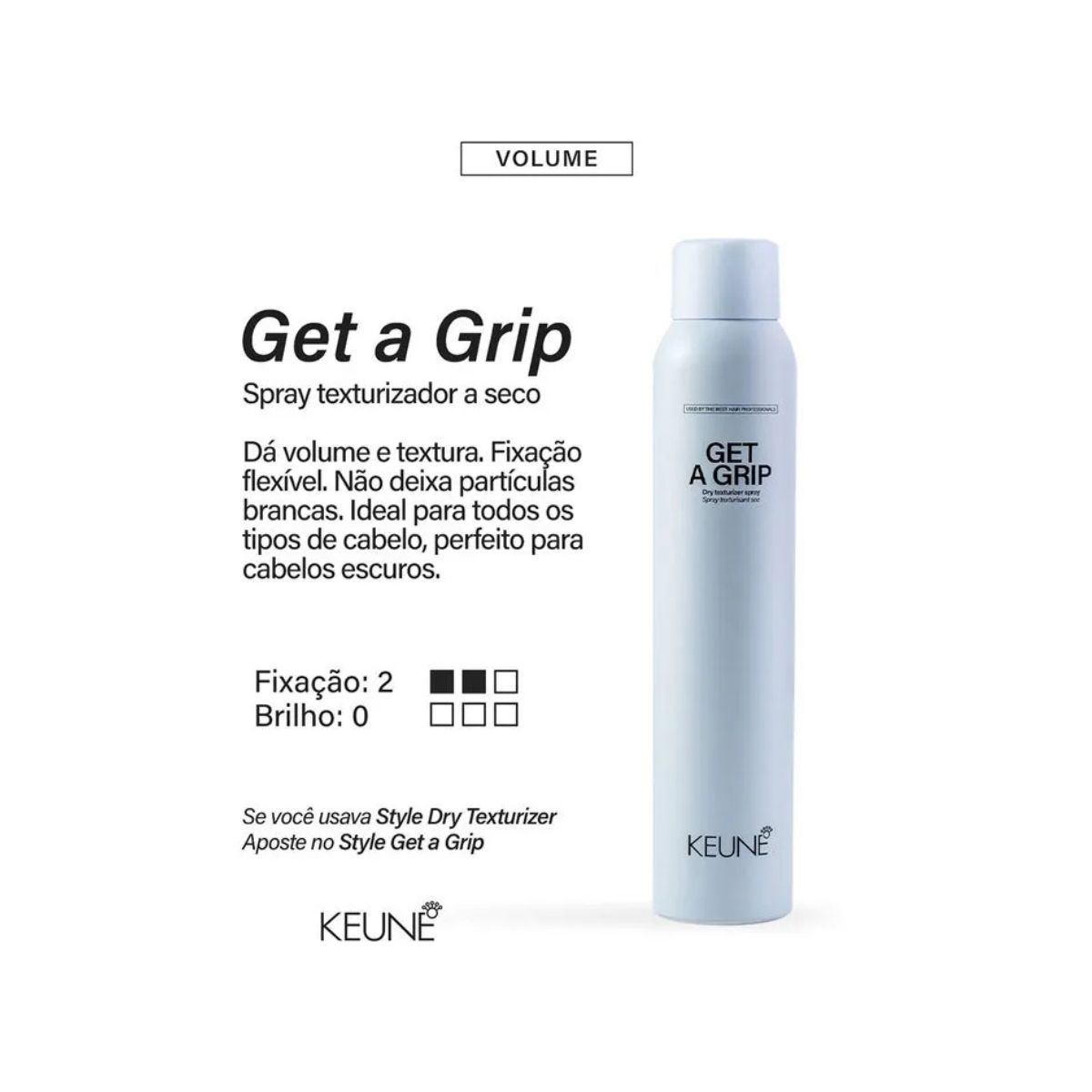 SPRAY DE TEXTURIZAÇÃO GET A GRIP KEUNE 200ML
