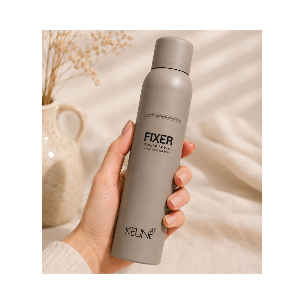 SPRAY DE FIXAÇÃO EXTRA FORTE FIXER KEUNE 300ML