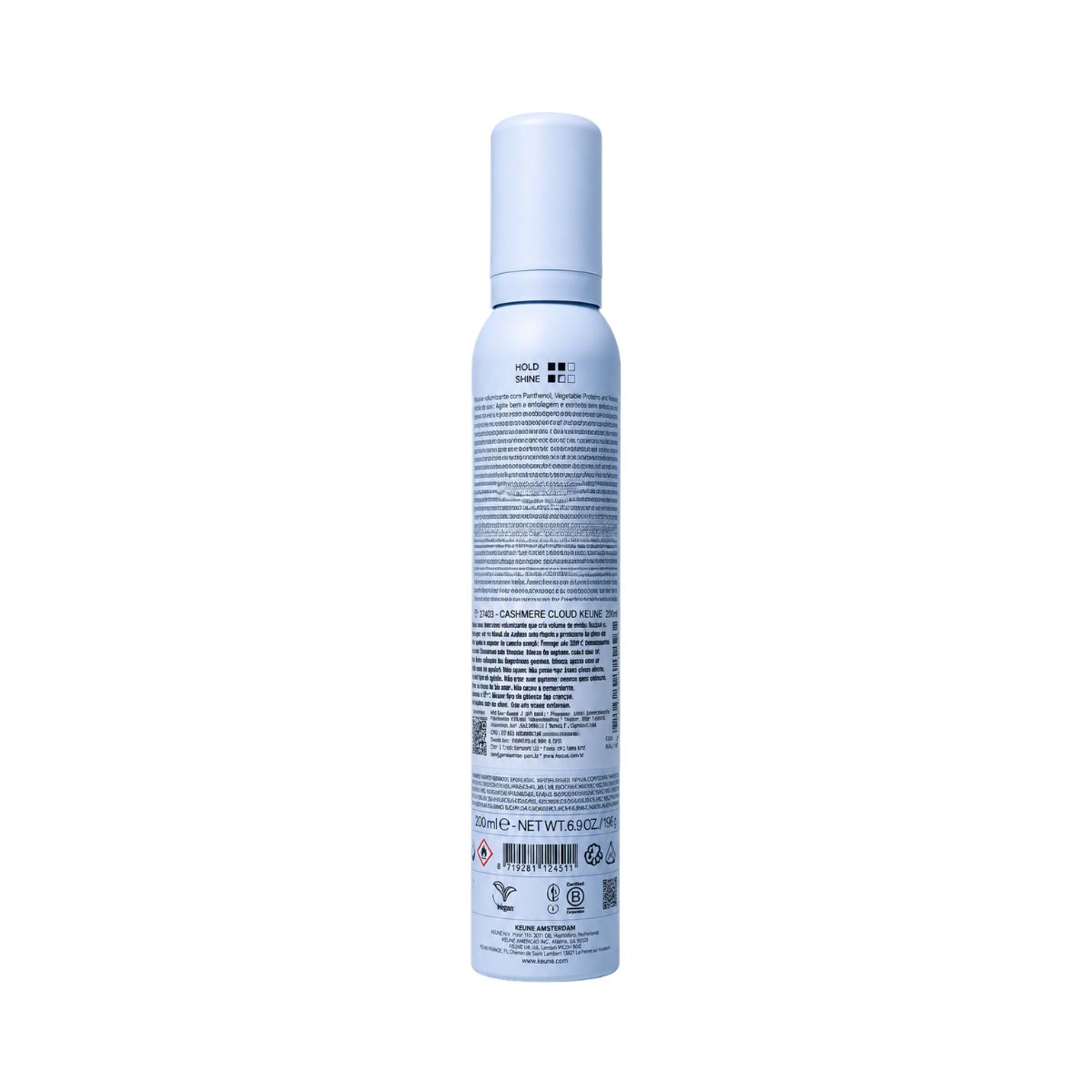 MOUSSE DE VOLUME CASHMERE CLOUD KEUNE 200ML