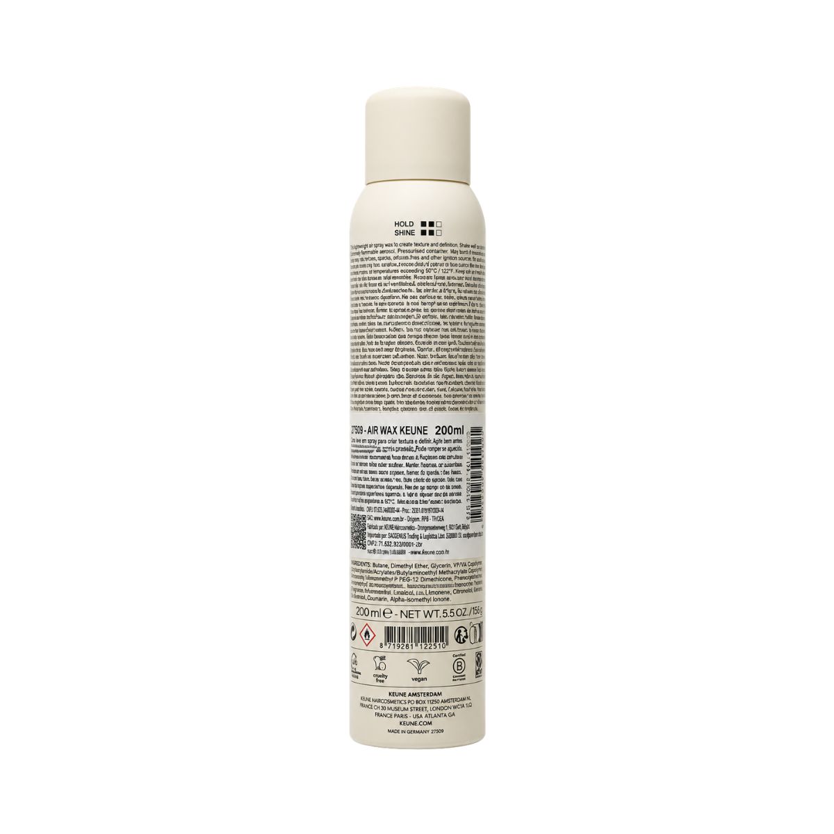 CERA EM SPRAY AIR WAX KEUNE 200ML