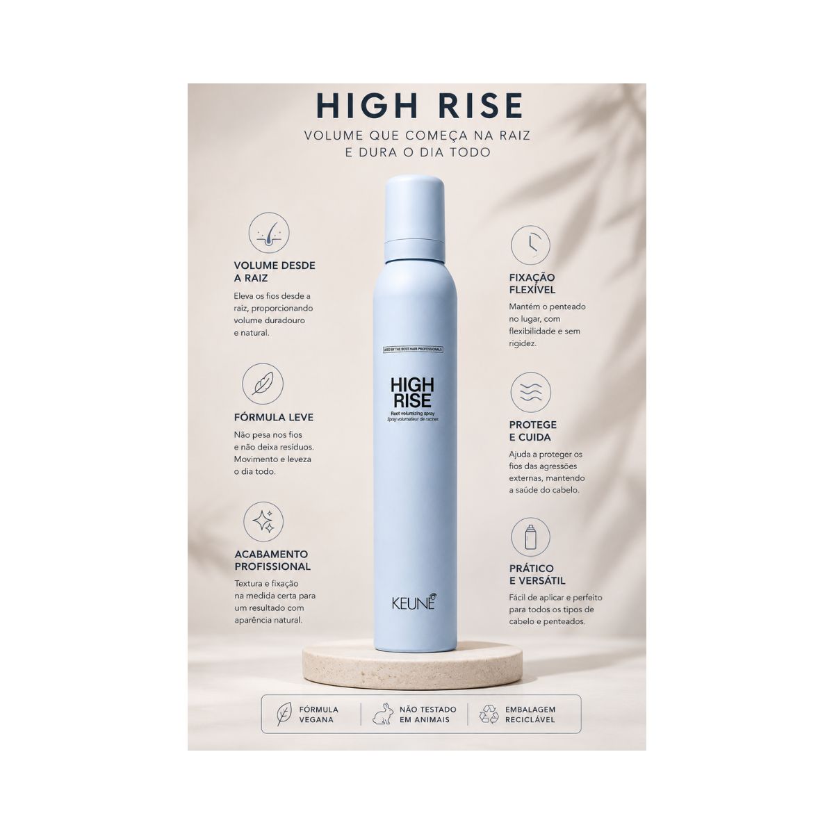 SPRAY DE VOLUME PARA RAIZ HIGH RISE KEUNE 300ML