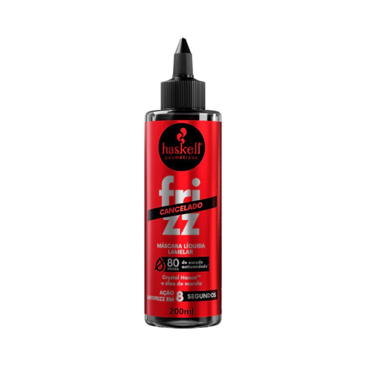 MASCARA LIQUIDA FRIZZ CANCELADO HASKELL 200ML COM ÓLEO BELLA FEMME 7ML