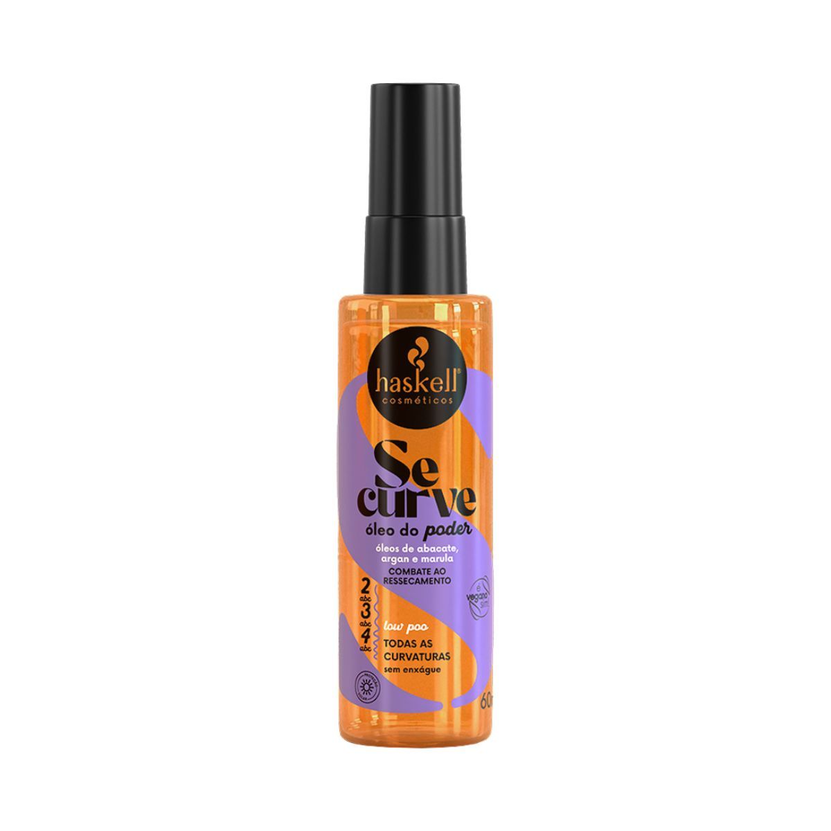 ÓLEO DO PODER SE CURVE HASKELL 60ML COM ÓLEO BELLA FEMME 7ML
