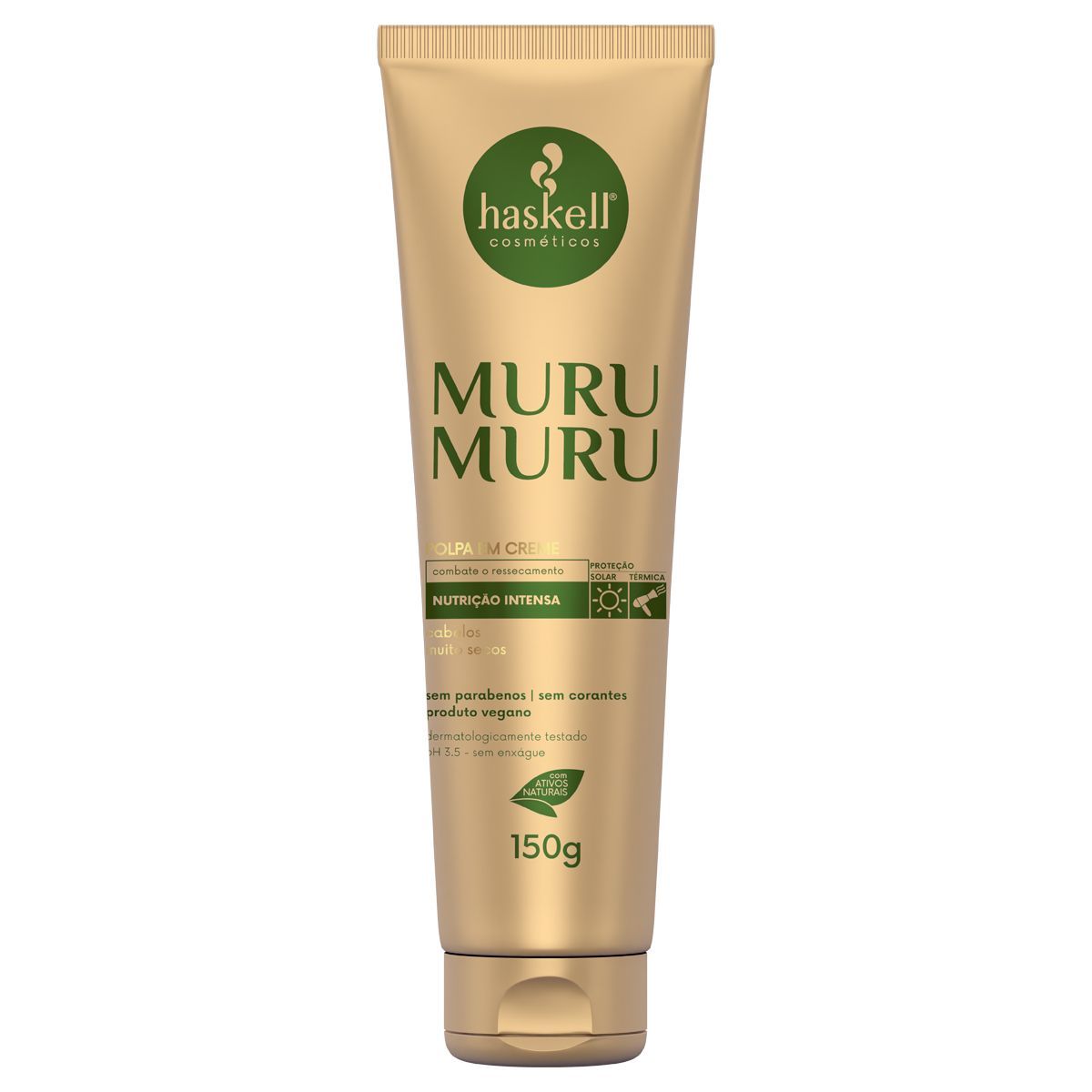 POLPA EM CREME MURUMURU HASKELL 150ML COM ÓLEO BELLA FEMME 7ML