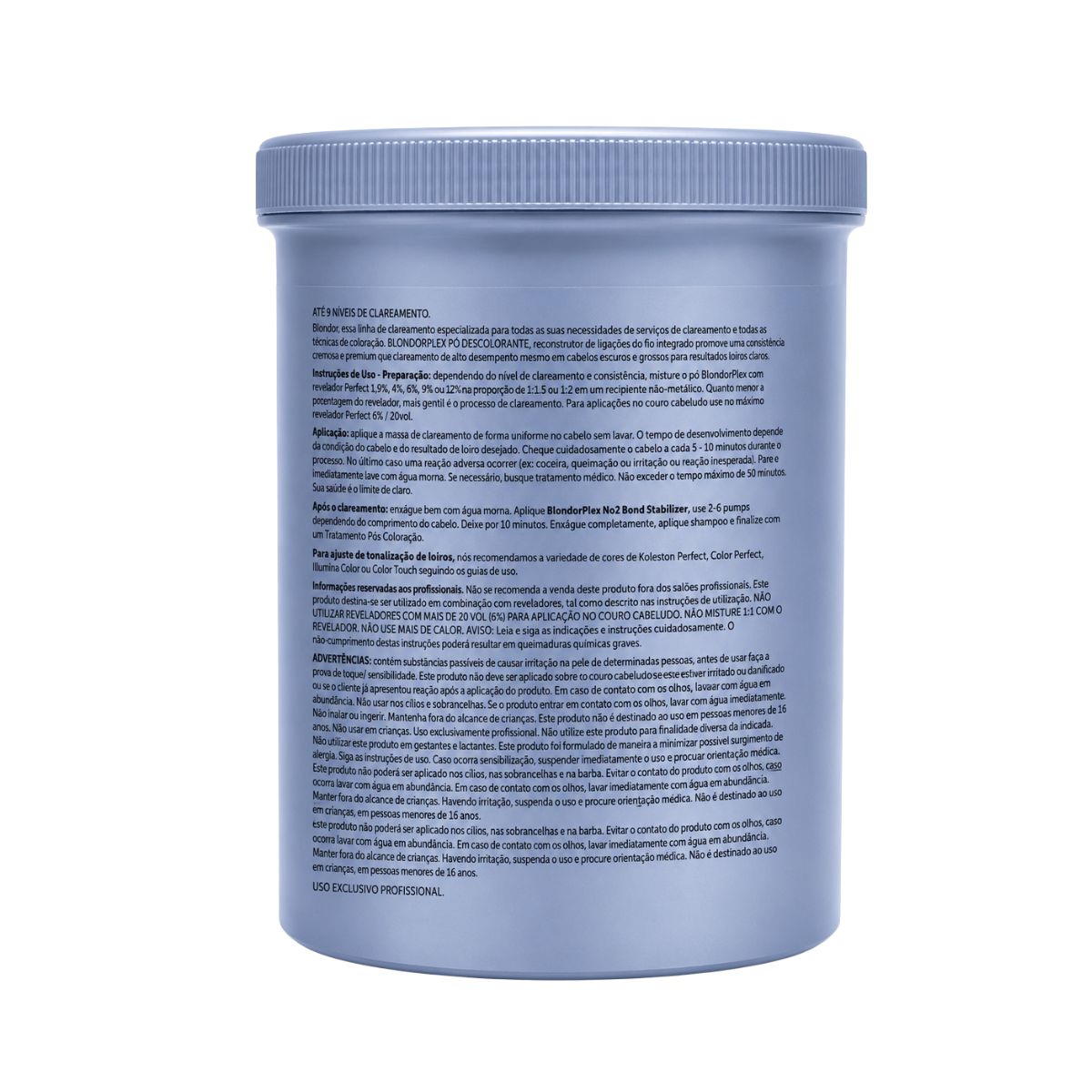 PÓ DESCOLORANTE BLONDOR PLEX WELLA PROFISSIONALS 800G