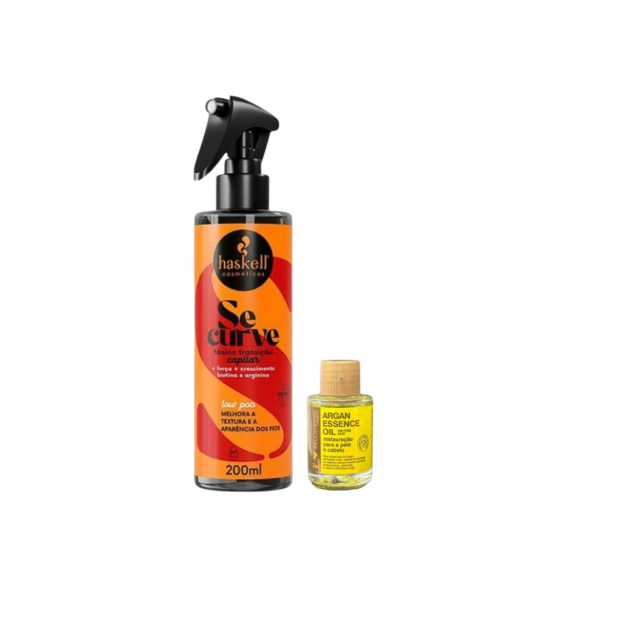 TÔNICO SE CURVE HASKELL 200ML COM ÓLEO BELLA FEMME 7ML