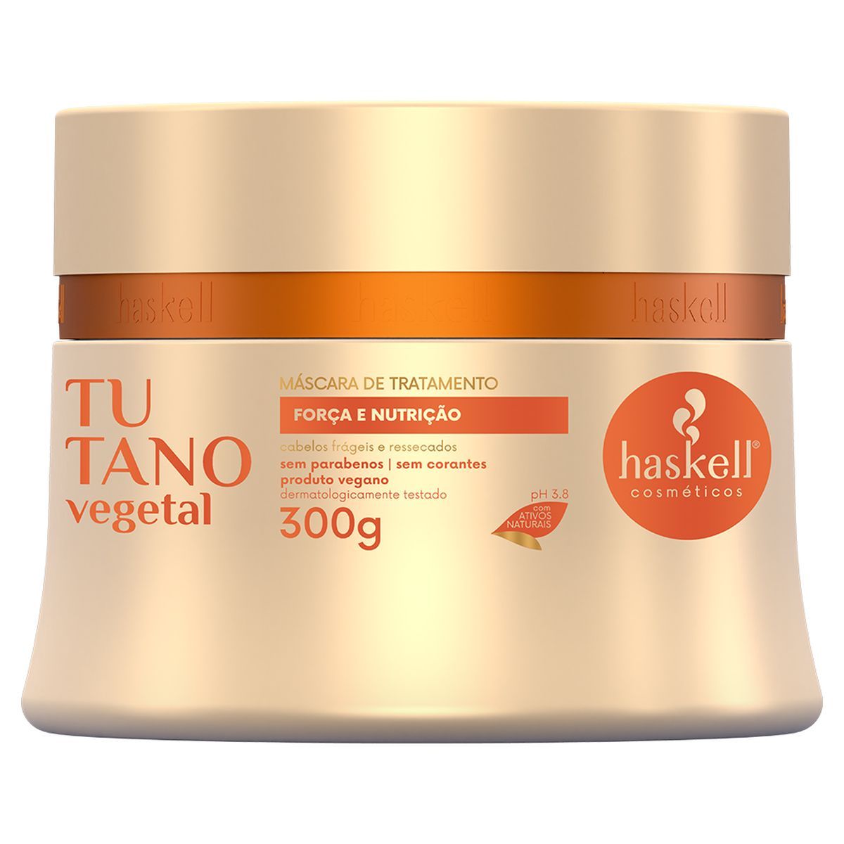 MÁSCARA DE HIDRATAÇÃO TUTANO HASKELL 300G COM ÓLEO BELLA FEMME 7ML