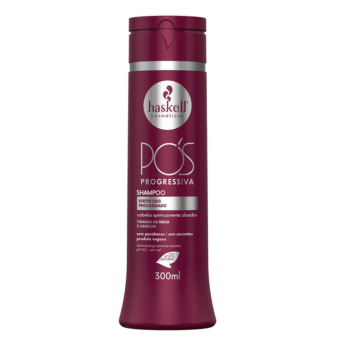 SHAMPOO PÓS PROGRESSIVA HASKELL 300ML COM ÓLEO BELLA FEMME 7ML