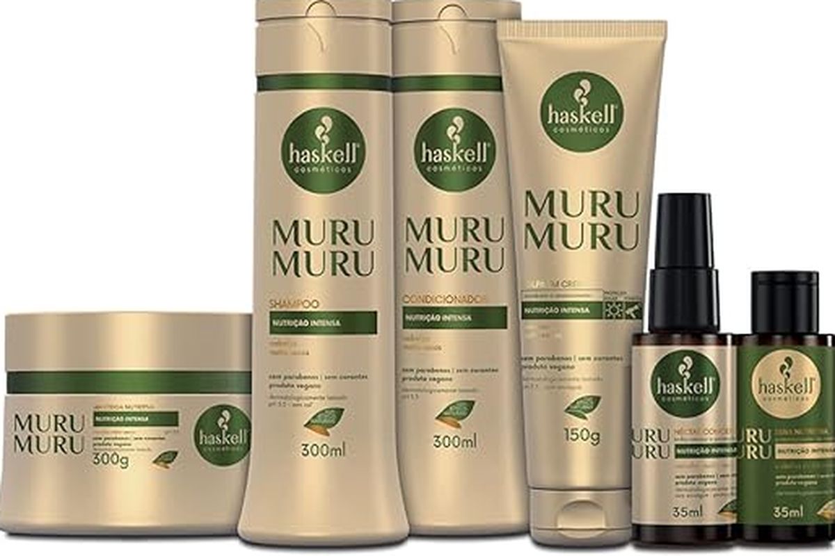 CONDICIONADOR MURUMURU HASKELL 300ML COM ÓLEO BELLA FEMME 7ML