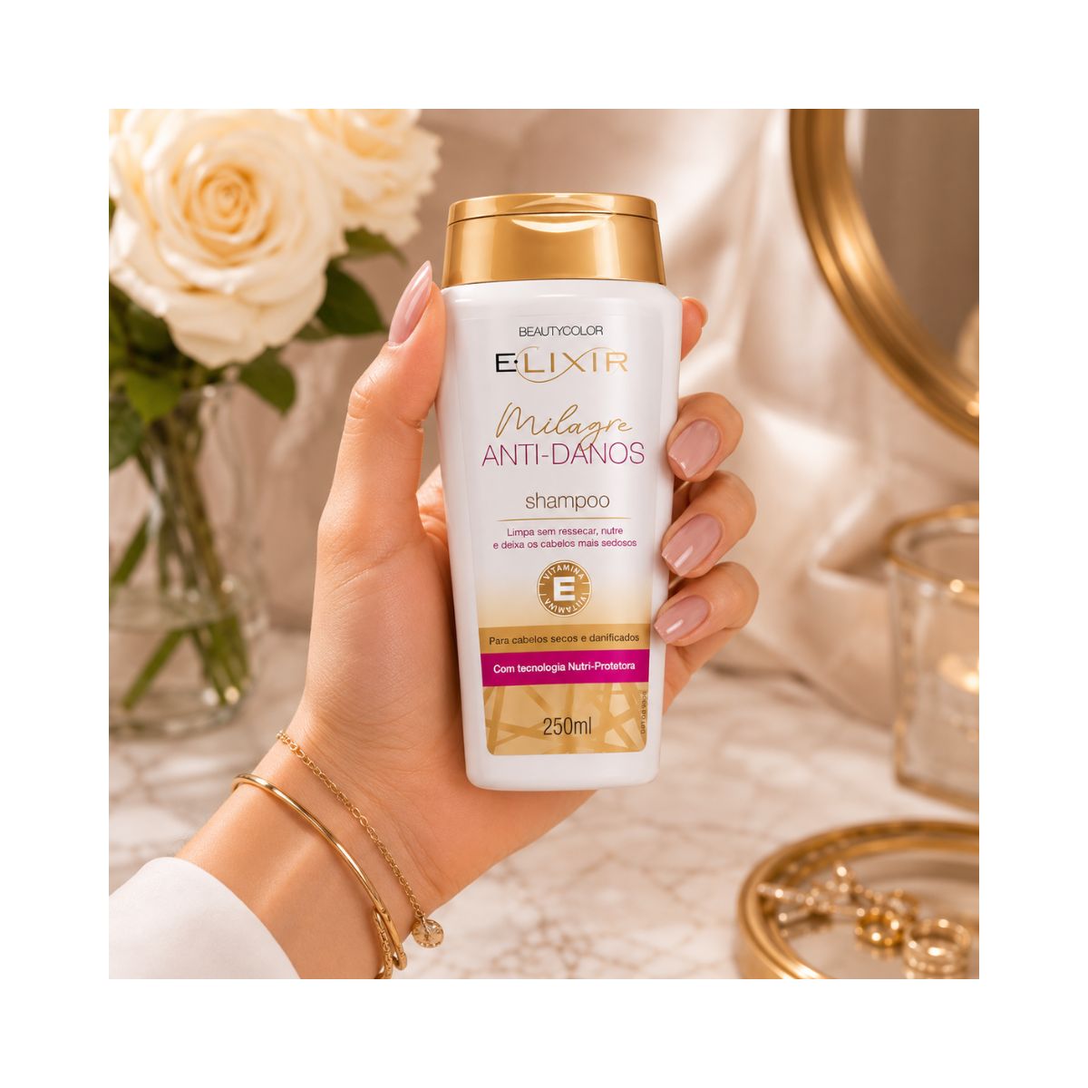 SHAMPOO ELIXIR MILAGRE ANTI-DANOS BEAUTY COLOR 250ML