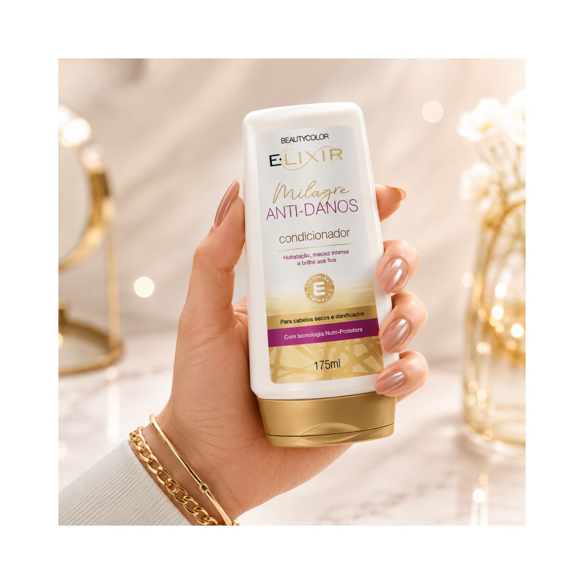 CONDICIONADOR ELIXIR MILAGRE ANTI-DANOS BEAUTY COLOR 175ML