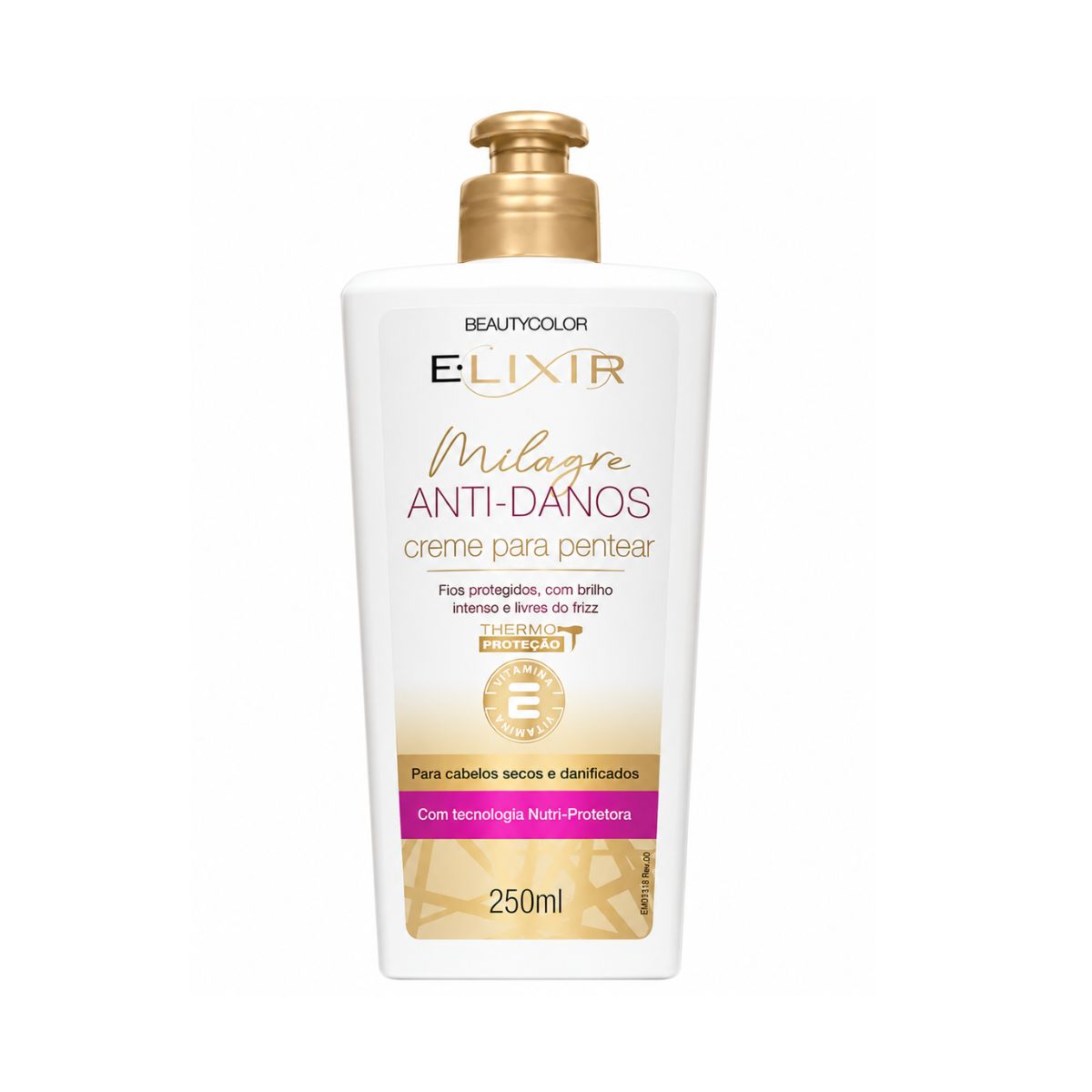 CREME DE PENTEAR ELIXIR MILAGRE ANTI-DANOS BEAUTY COLOR 250ML