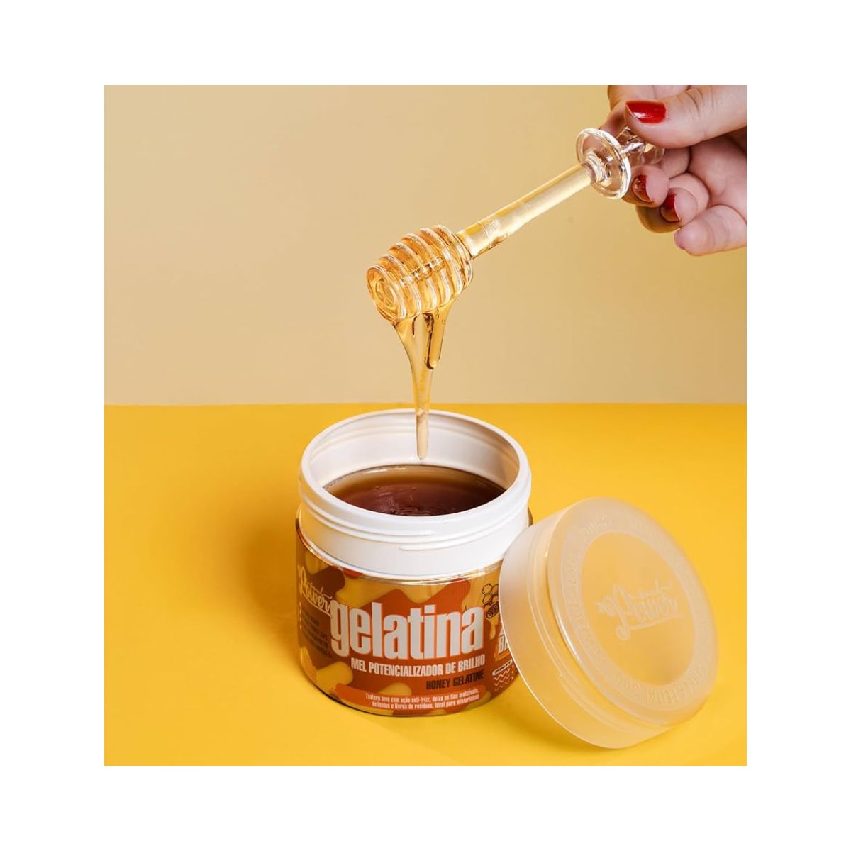 GELATINA MEL DE BRILHO HONEY GELATINE SOUL POWER 400G
