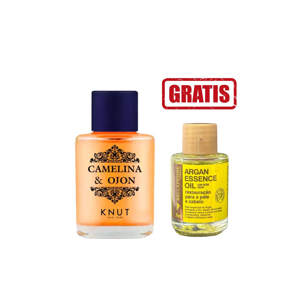 KIT KNUT ELIXIR CAMELINA E OJON 8ML COM ÓLEO 7ML