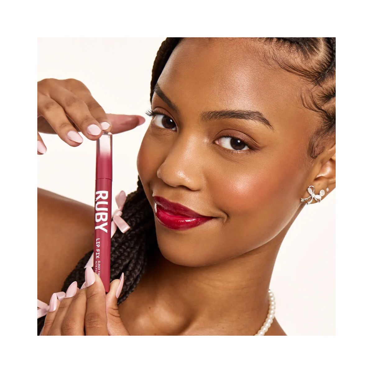 LIP FIX GLOSSY TINT BERRY CHARM RUBY KISSES