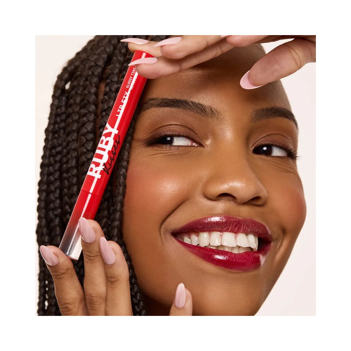 LIP FIX GLOSSY TINT CHERRY KISS RUBY KISSES