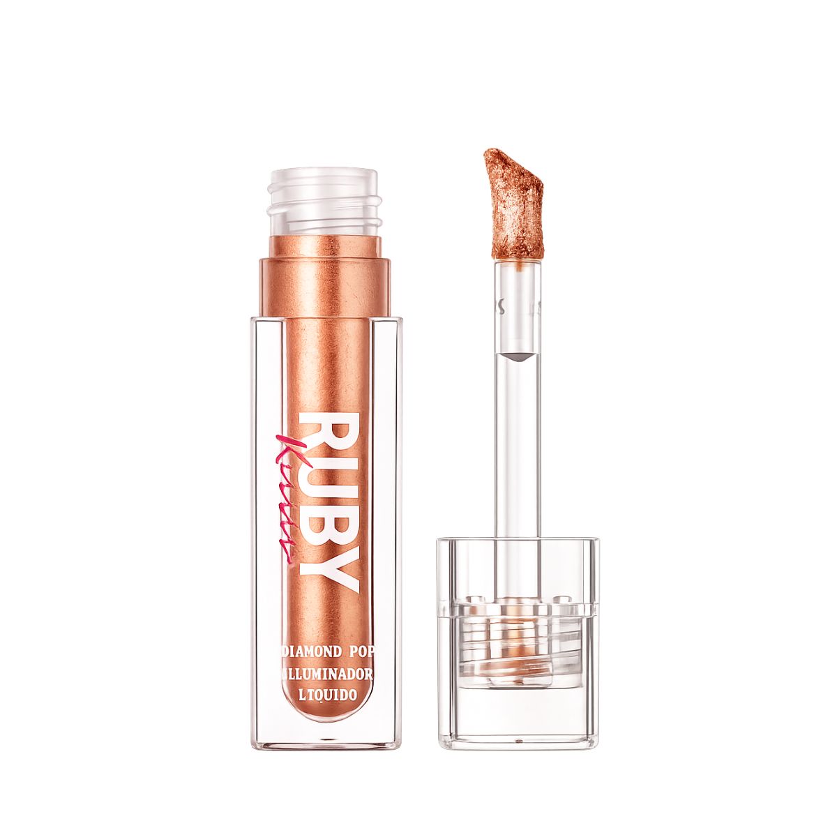 ILUMINADOR LÍQUIDO BRONZE DIAMOND POP RUBY KISSES