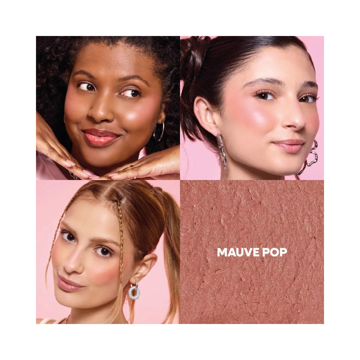 BLUSH MELON POP BOUNCY MAUVE RUBY KISSES