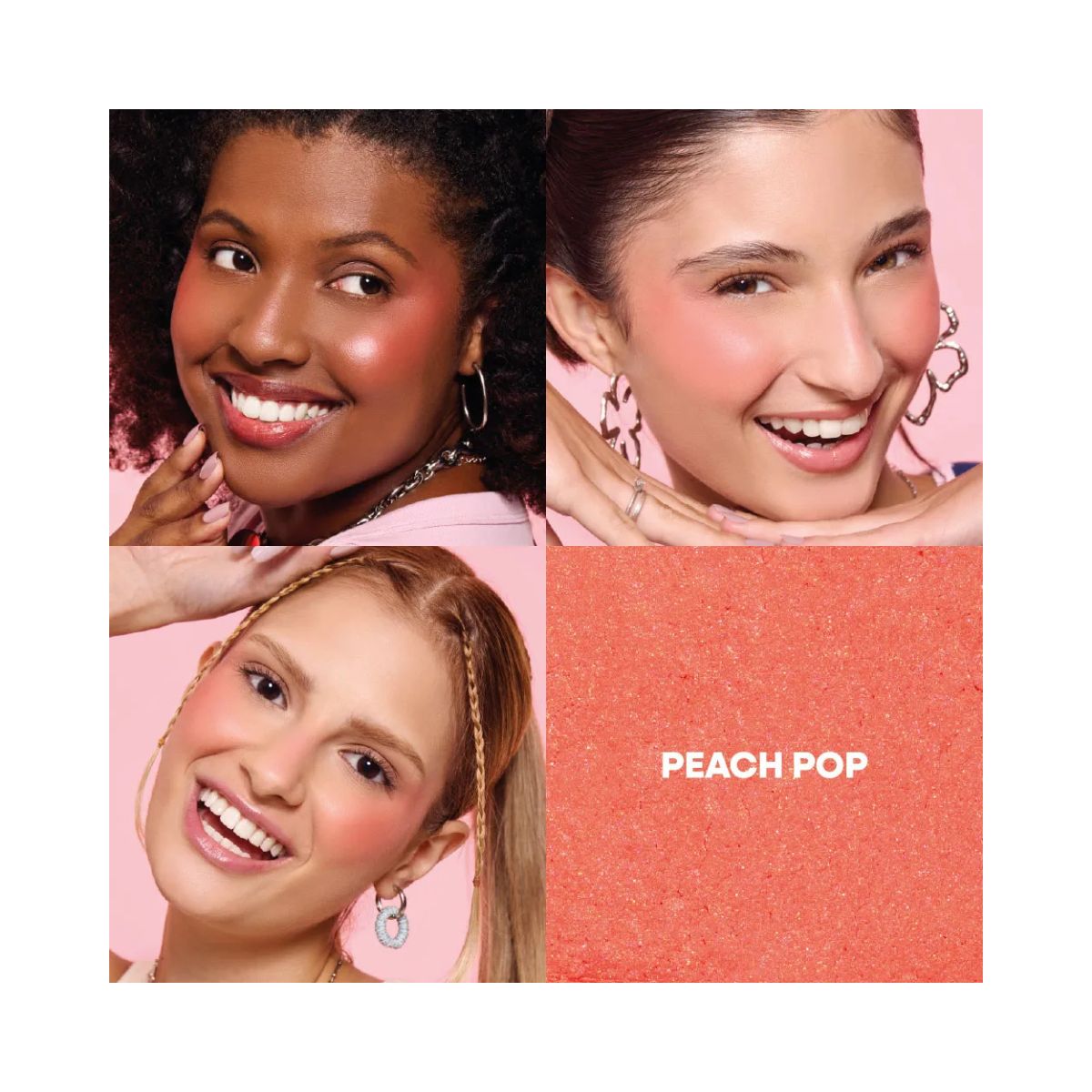 BLUSH MELON POP BOUNCY PEACH RUBY KISSES