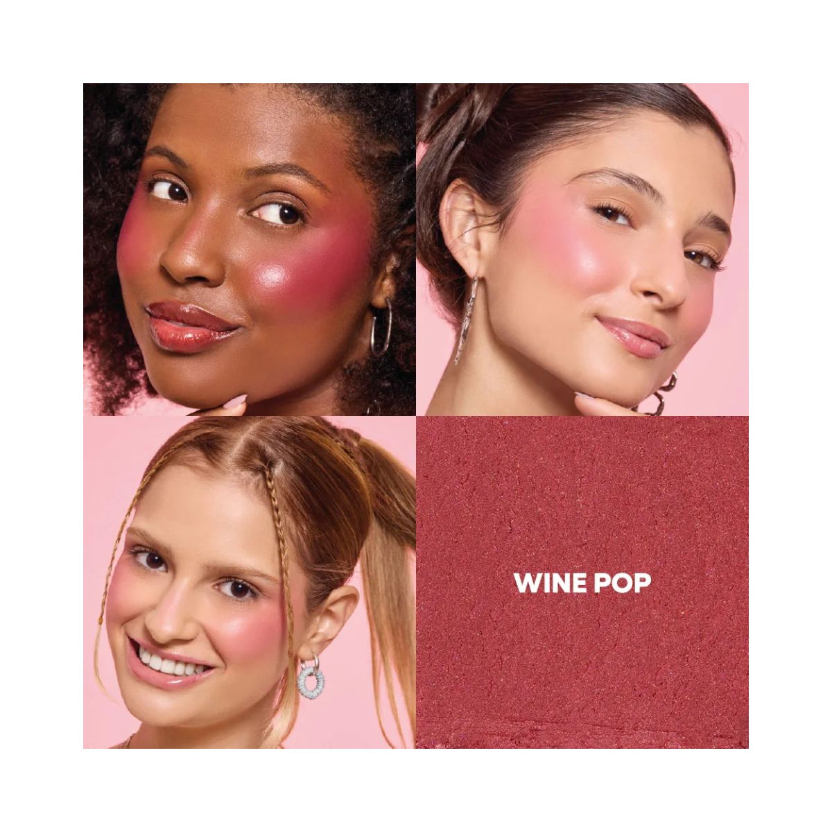 BLUSH MELON POP BOUNCY WINE RUBY KISSES
