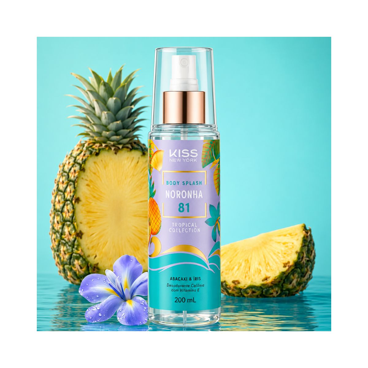 BODY SPLASH TROPICAL NORONHA 81 KISS NEW YORK