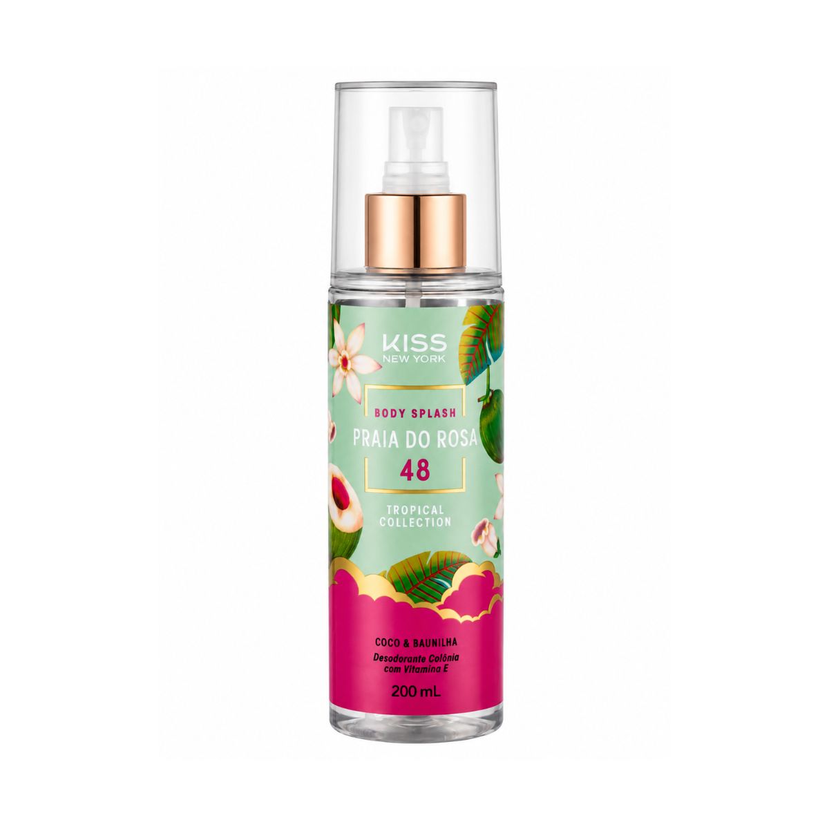 BODY SPLASH TROPICAL PRAIA DO ROSA 48 KISS NEW YORK