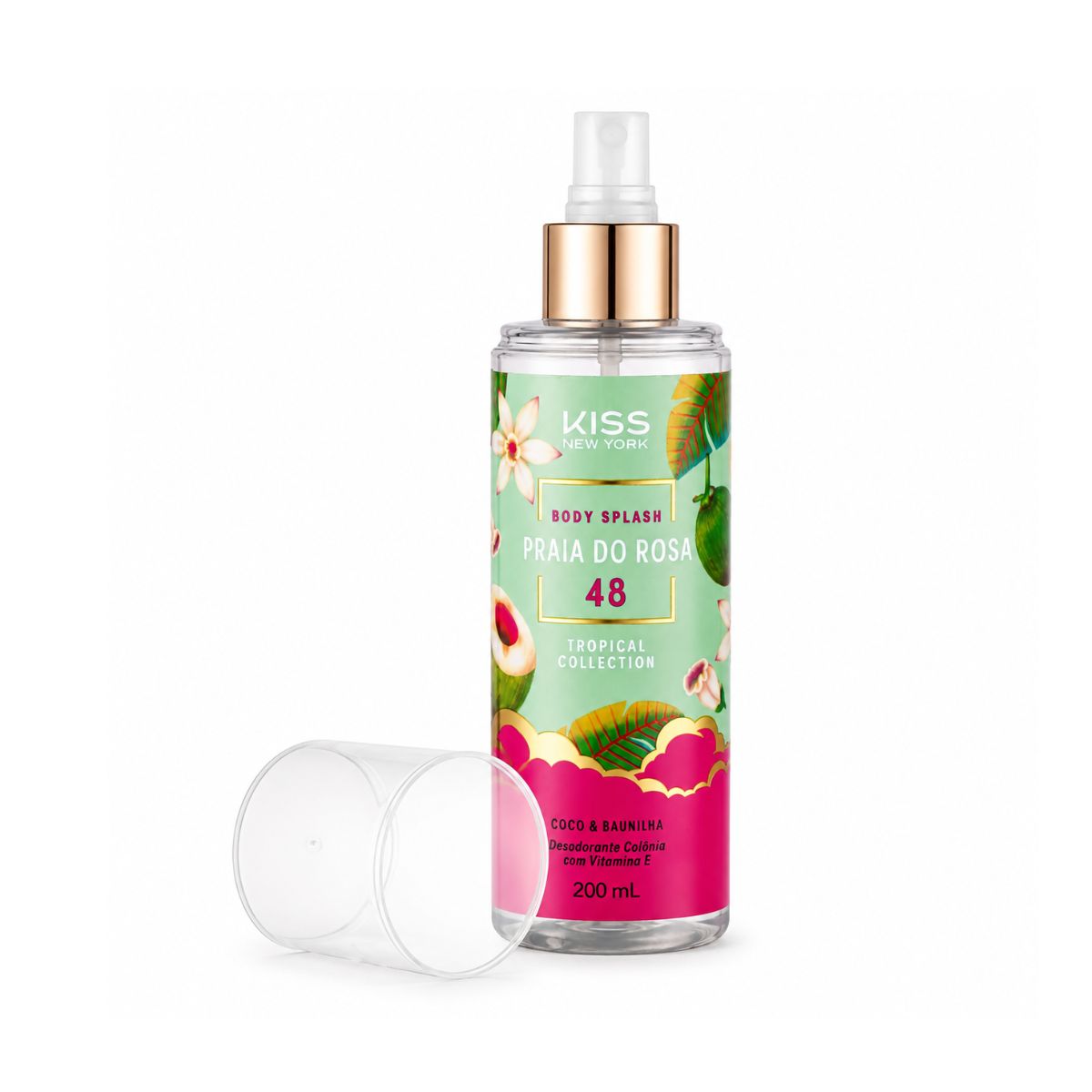 BODY SPLASH TROPICAL PRAIA DO ROSA 48 KISS NEW YORK